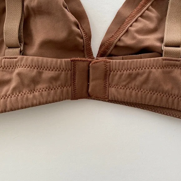 Cosabella Free Cut Micro Tall Triangle Bralette in Due - Picture 4 of 7